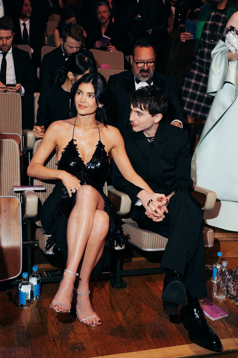 Timothee Chalamet i Kylie Jenner wymieniają czułości na gali
