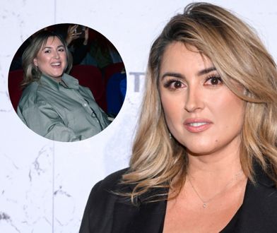 Karolina Szostak pojawiła się na pokazie filmu. Wyróżniało ją jedno