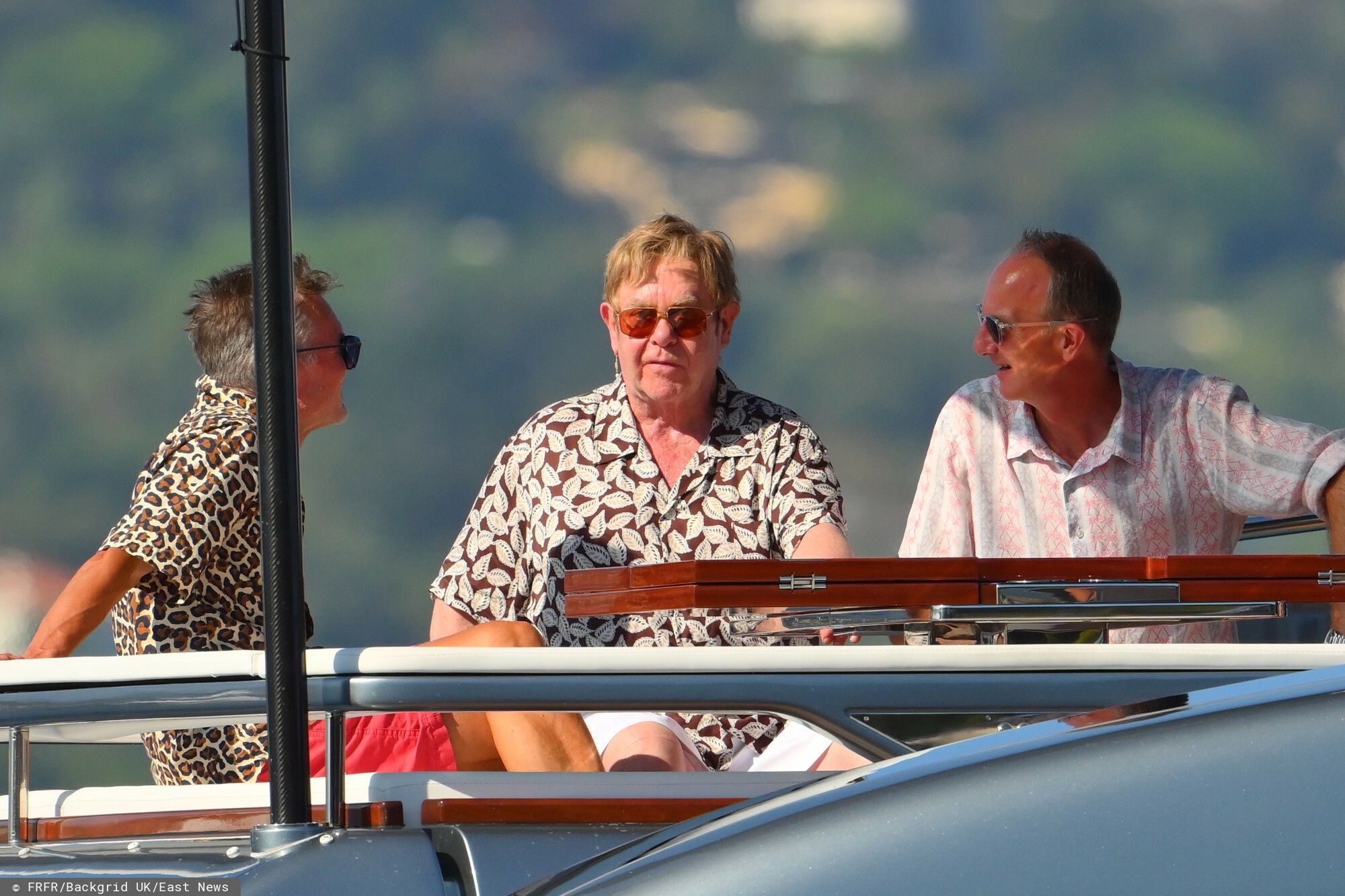 Elton John na pokładzie jachtu 
