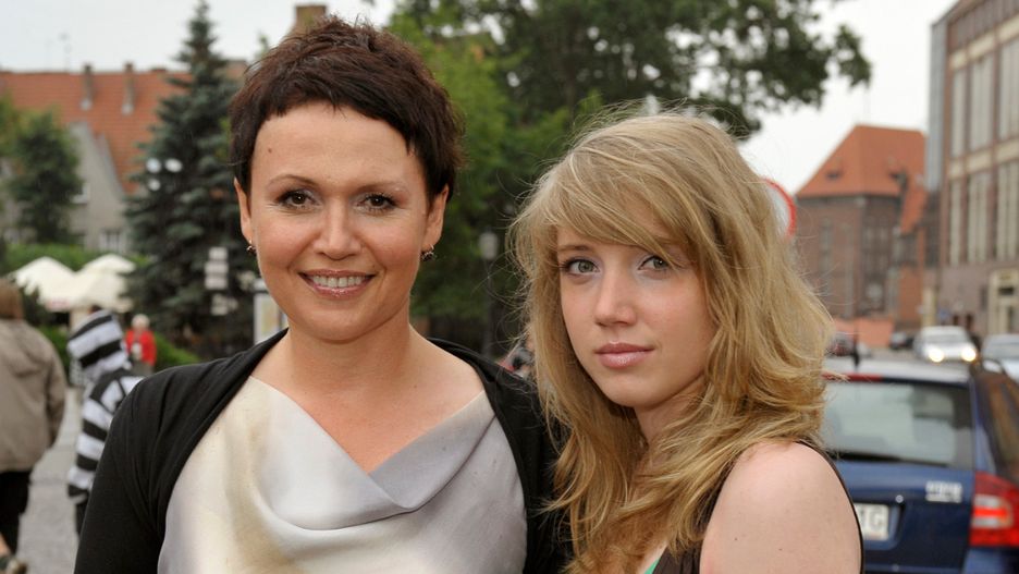 Małgorzata Pieńkowska z córką Iną