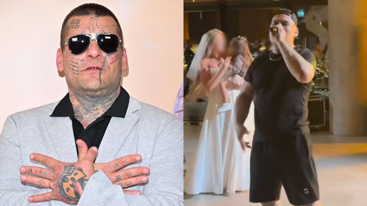 Popek na weselu