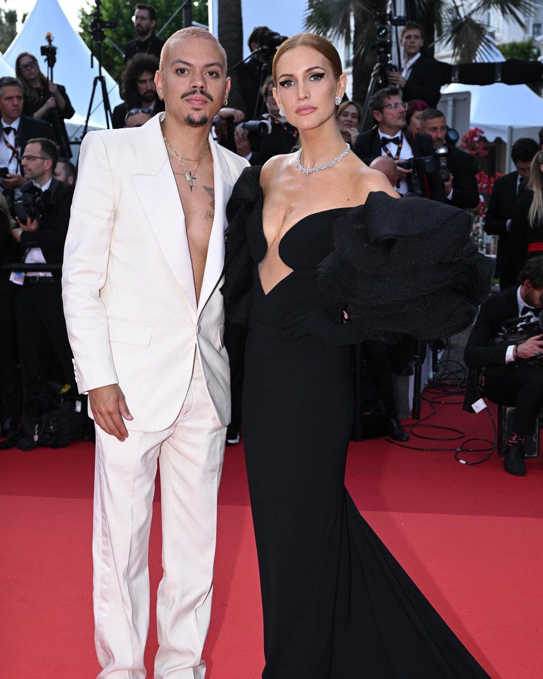 Ashlee Simpson na Festiwalu Filmowym Cannes 2023Instagram/cgonzalezbeauty