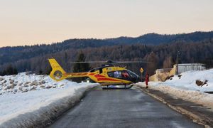 Wypadek na stoku w Małopolsce. Ranne dziecko. Lądowało LPR
