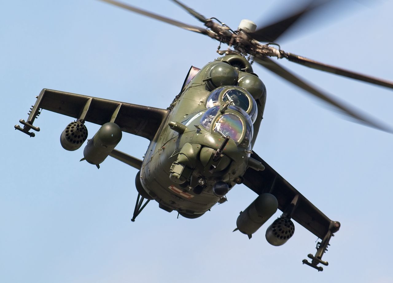 Polski śmigłowiec Mi-24