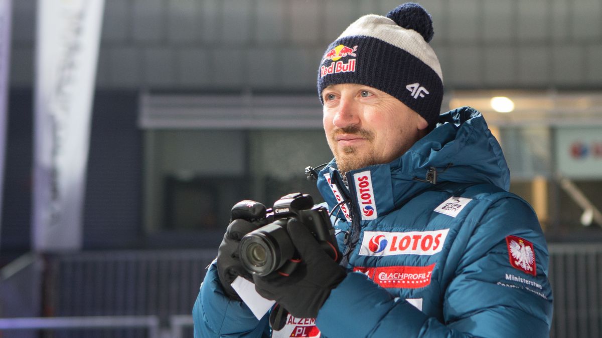 Adam Małysz aktywnie spędził niedzielę