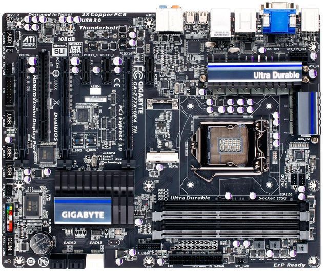 Gigabyte GA-Z77X-UP4 TH płyta gł&oacute;wna zdjęcie