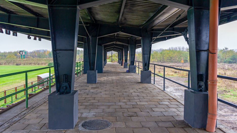 Modernizacja stadionu GKS Rozbark w Bytomiu czeka na dofinansowanie.