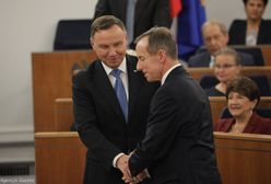Andrzej Duda chce zmian w "Piątce Kaczyńskiego". Spotkanie z Tomaszem Grodzkim