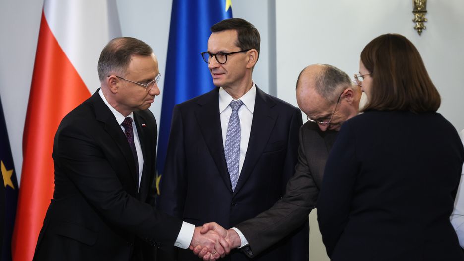 Mateusz Morawiecki i Andrzej Duda