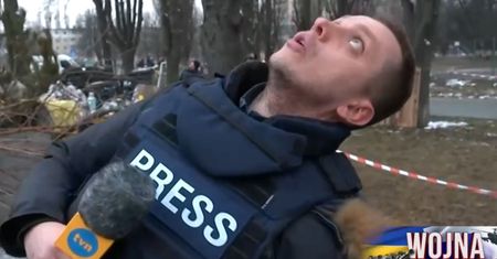 "O ku…a!". Nad głową korespondenta TVN24 nagle przeleciały rakiety. Pięć osób zginęło