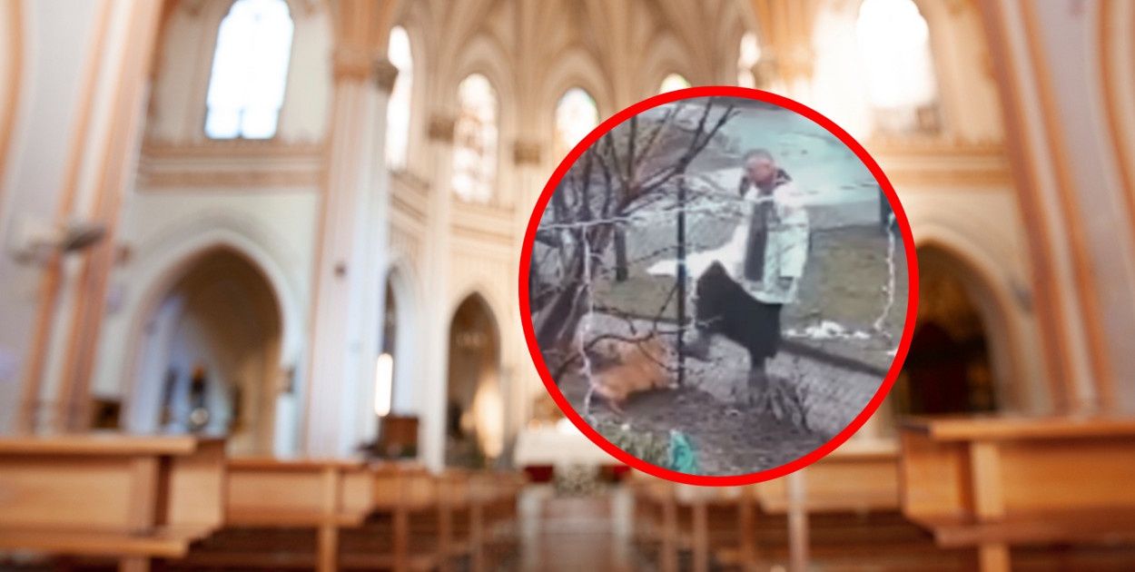 Ksiądz zaatakował psa podczas kolędy. Sieć obiega szokujące nagranie