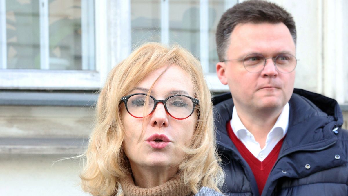 Szymon Hołownia i prof. Demkow