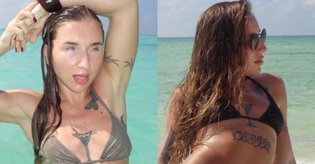 Marta Linkiewicz wygina się w skąpym bikini na Malediwach i eksponuje wysportowaną sylwetkę
