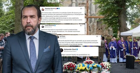 Lawina oburzenia po słowach na Wołyniu. Sikorski broni dyplomaty