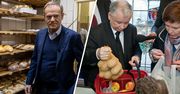 Tusk w piekarni, Kaczyński w sklepie. Gdy ceny szaleją, politycy idą tam, gdzie "zwykli Polacy"