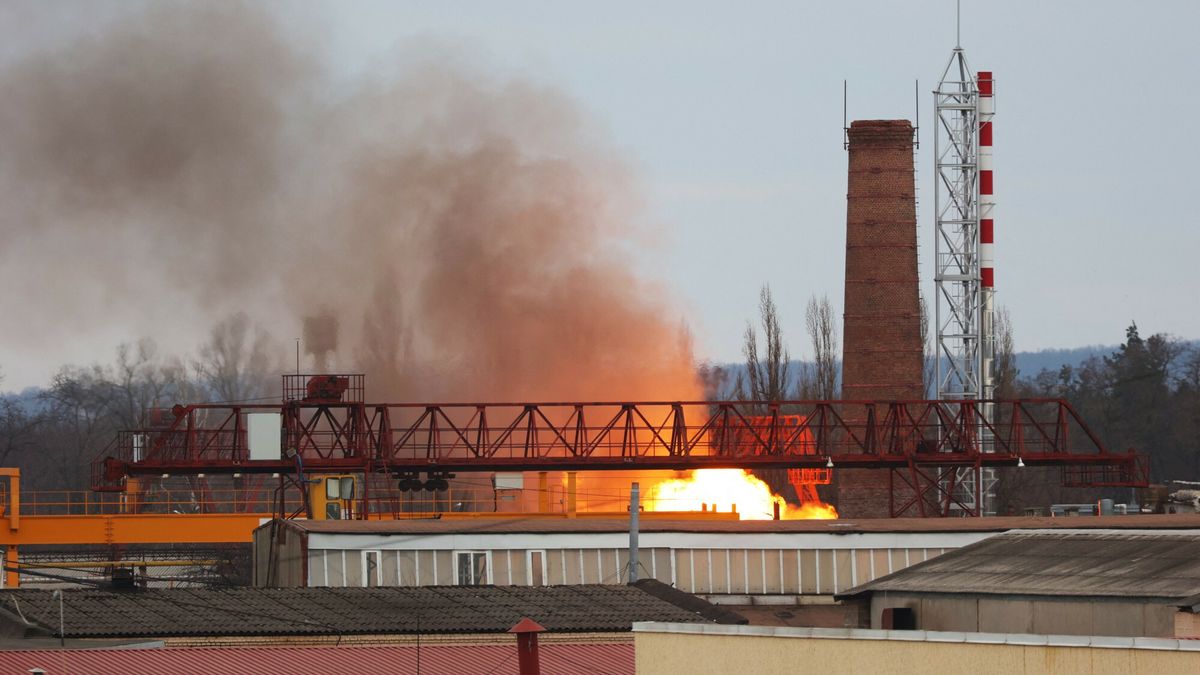 Zniszczenia w Biełgorodzie