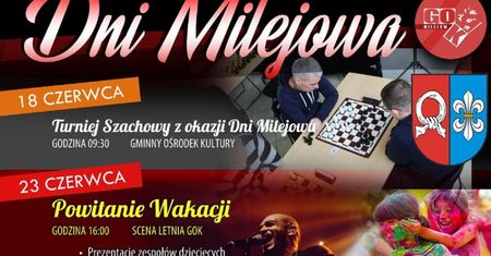 Dni Milejowa 2023. Gwiazdą imprezy Damian Ukeje
