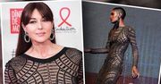 Monica Bellucci już nosi seksowną sukienkę z wiosennej kolekcji Balmain. Ona czy modelka w kampanii? Która lepiej wygląda w kreacji kultowej marki?