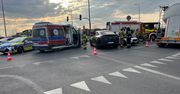 Wypadek w Wilanowie. Na miejsce skierowano śmigłowiec LPR