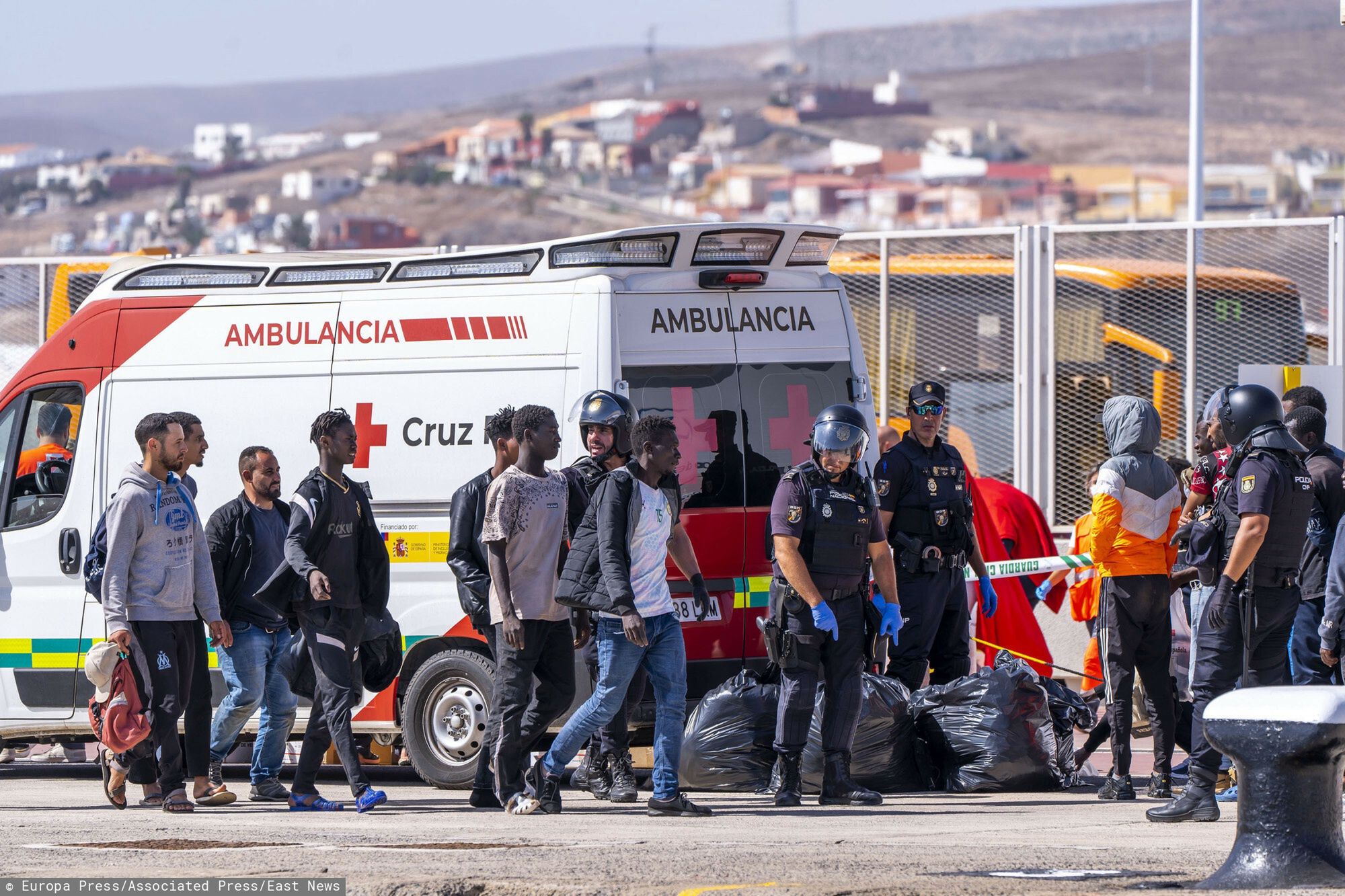 Migranci na Fuerteventurze