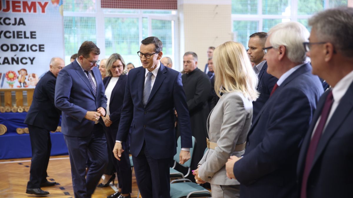 Na zdjęciu Mateusz Morawiecki