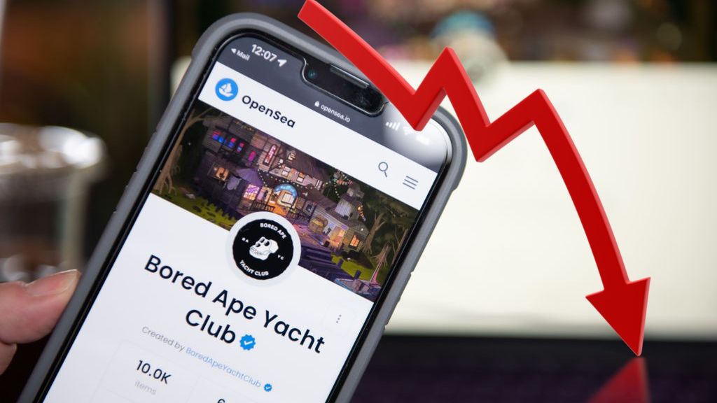 Sprzedaż NFT spadła o 92 proc.