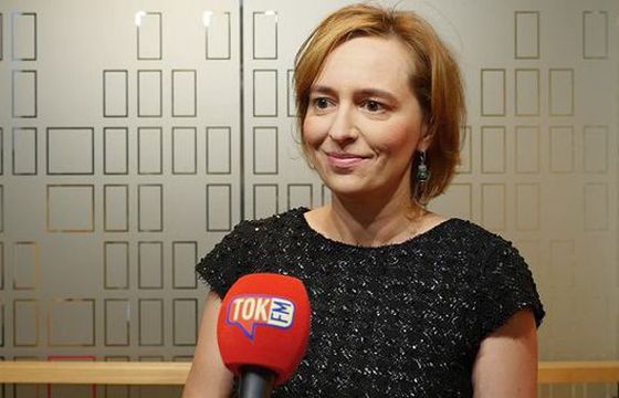 Karolina Lewicka wśród prowadzących „Poranek Radia TOK FM”