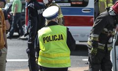 Koszęcin. Poważny wypadek tira z busem. Zginęły dwie kobiety