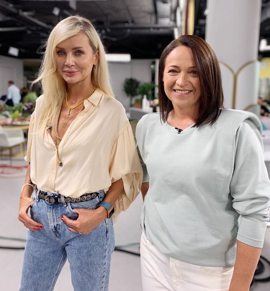 Agnieszka Woźniak-Starak i Ewa Drzyzga w"DDTVN"