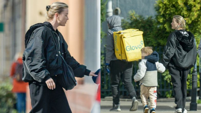 Maffashion z synkiem przemierzali ulice Warszawy