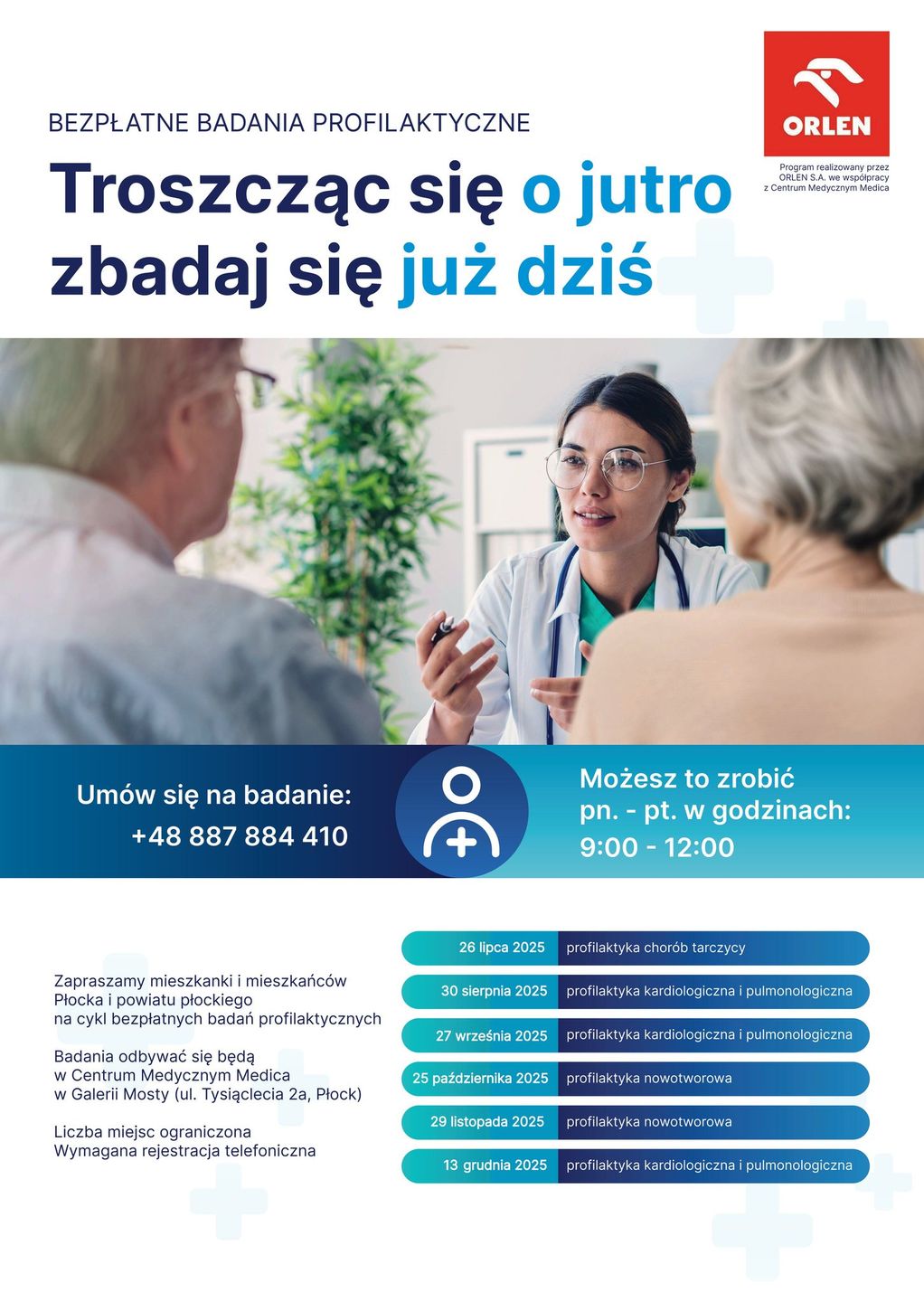 Bezpłatne badania 