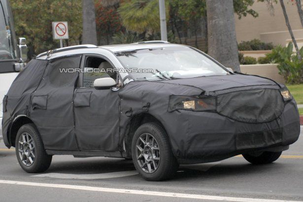 Acura MDX (2014) wyszpiegowana po raz pierwszy