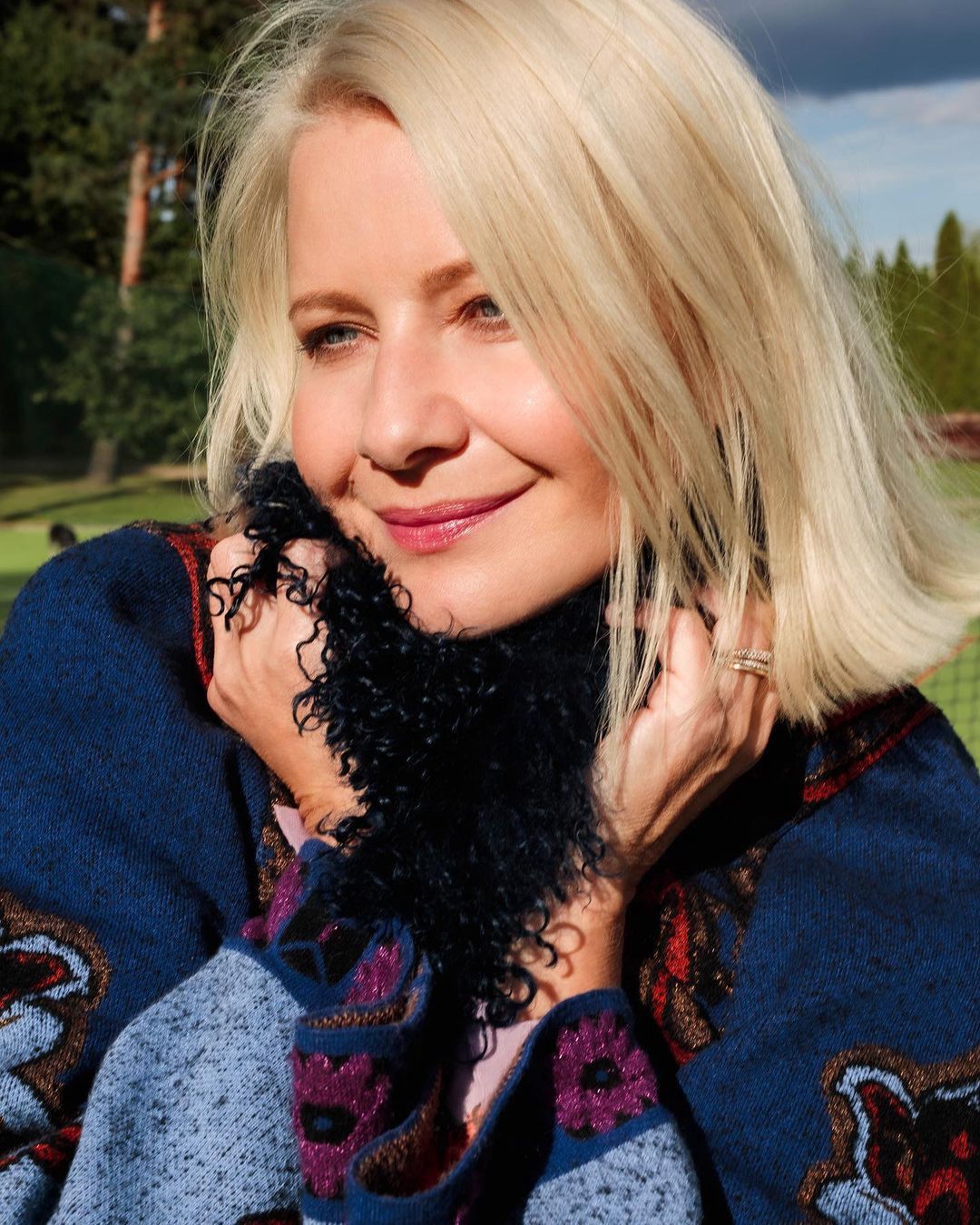 Małgorzata Kożuchowska w modnym płaszczu