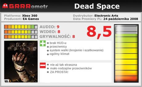GRRRecenzja: Dead Space - nie tak strasznie 7