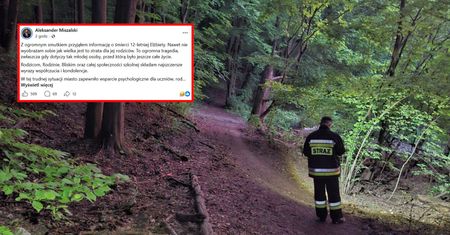 "Ogromna tragedia". Prezydent Krakowa reaguje na śmierć 12-letniej Eli
