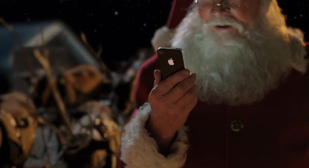 Święty Mikołaj używa iPhone’a 4S do roznoszenia prezentów!