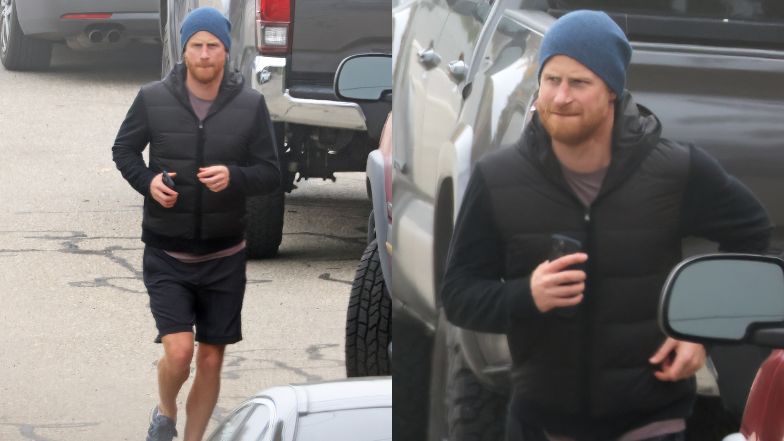 Książę Harry przyłapany po treningu w Santa Barbara