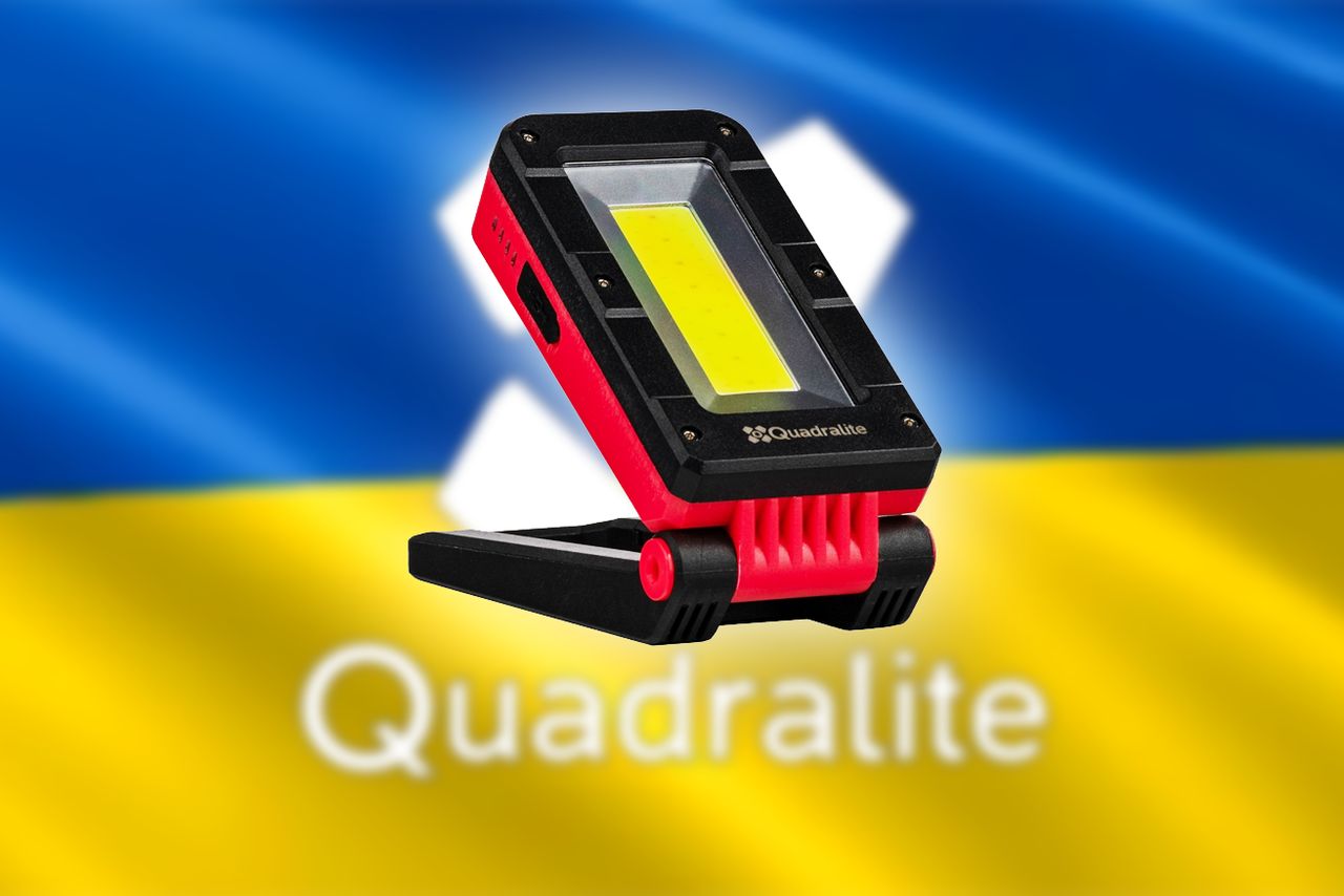Światło dla Ukrainy. Quadralite dołącza do pomocy