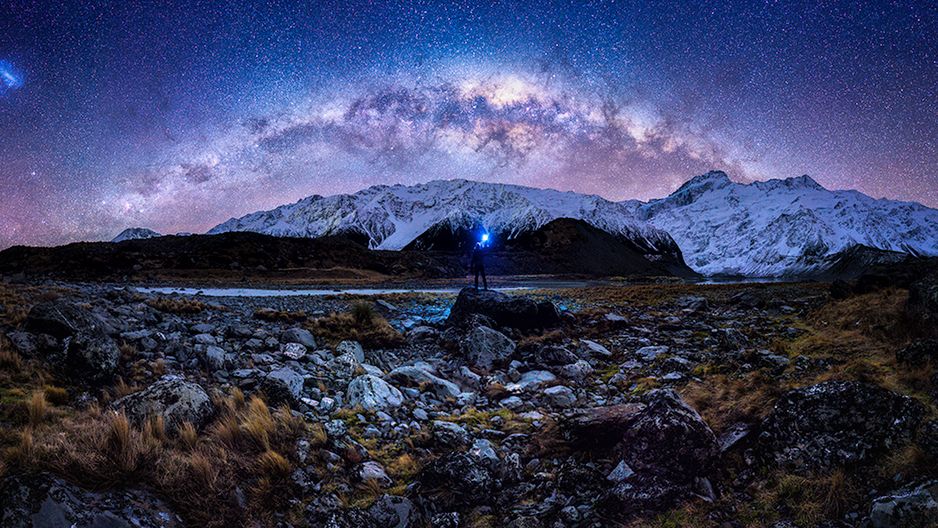 Nowozelandzka mroźna zima zaowocowała spektakularnymi zdjęciami nocnego nieba 1