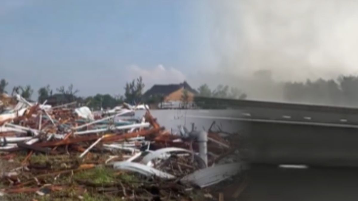 Tornado przeszło przez Mineral Wells