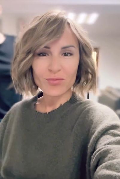 Blanka Lipińska u fryzjera