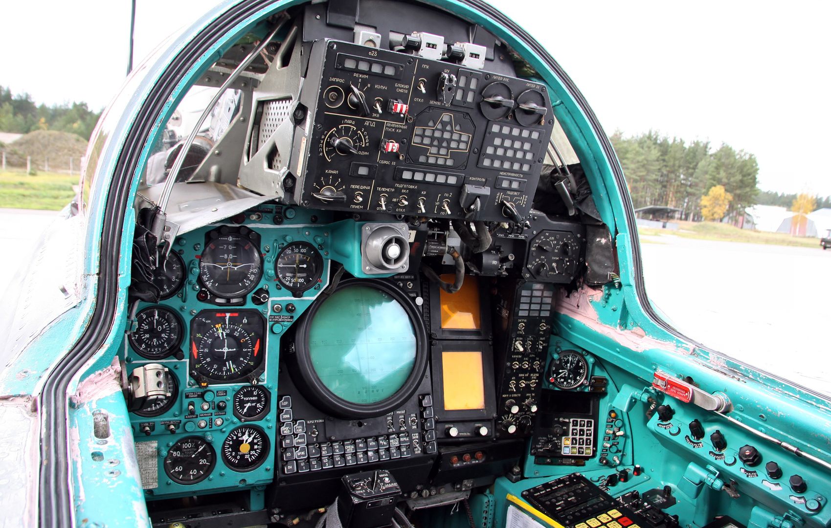 Kokpit MiG-a 31