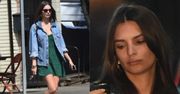 Zwyczajna Ratajkowski w drodze na lunch z przyjaciółmi