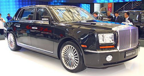 Szanghaj 2009: Geely GE czeely chiński Phantom