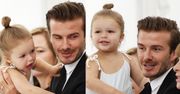 Beckham z córeczką na pokazie Victorii! (ZDJĘCIA)