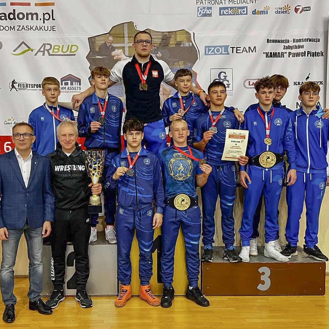 Zapaśnicy KS Sobieski zdominowali Mistrzostwa Polski U-14