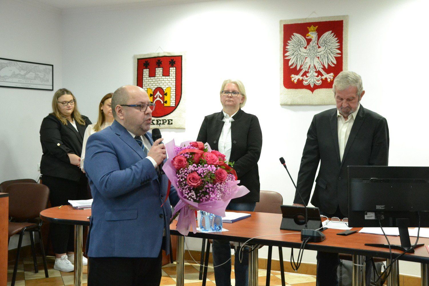 Bożena Ciesielska z tytułem &#34;Zasłużona dla miasta i gminy Skępe&#34;