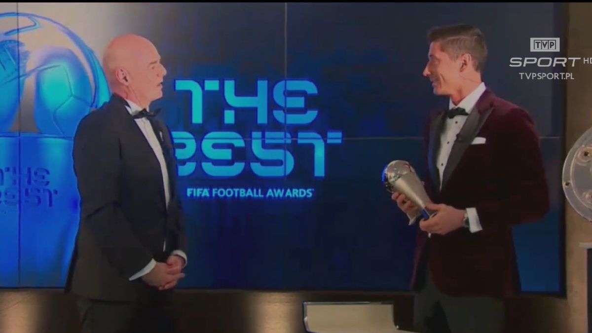 Robert Lewandowski najlepszym piłkarzem