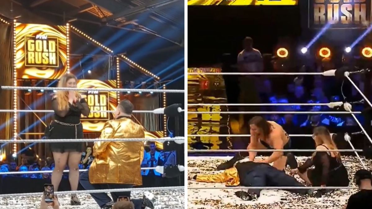 Nieudane oświadczyny na Prime Time Wrestling