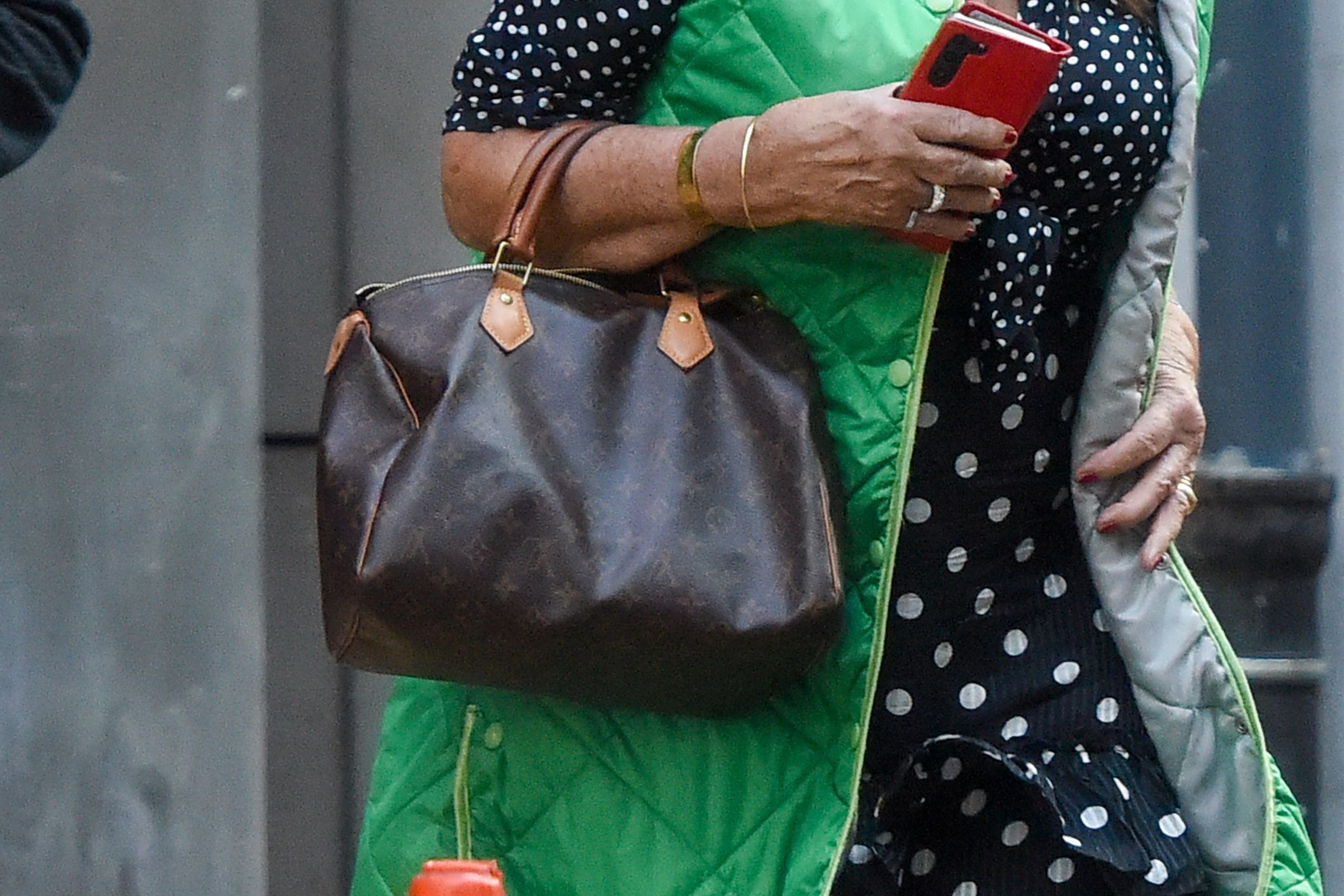 Agnieszka Fitkau-Perepeczko była widziana na ulicach Warszawy